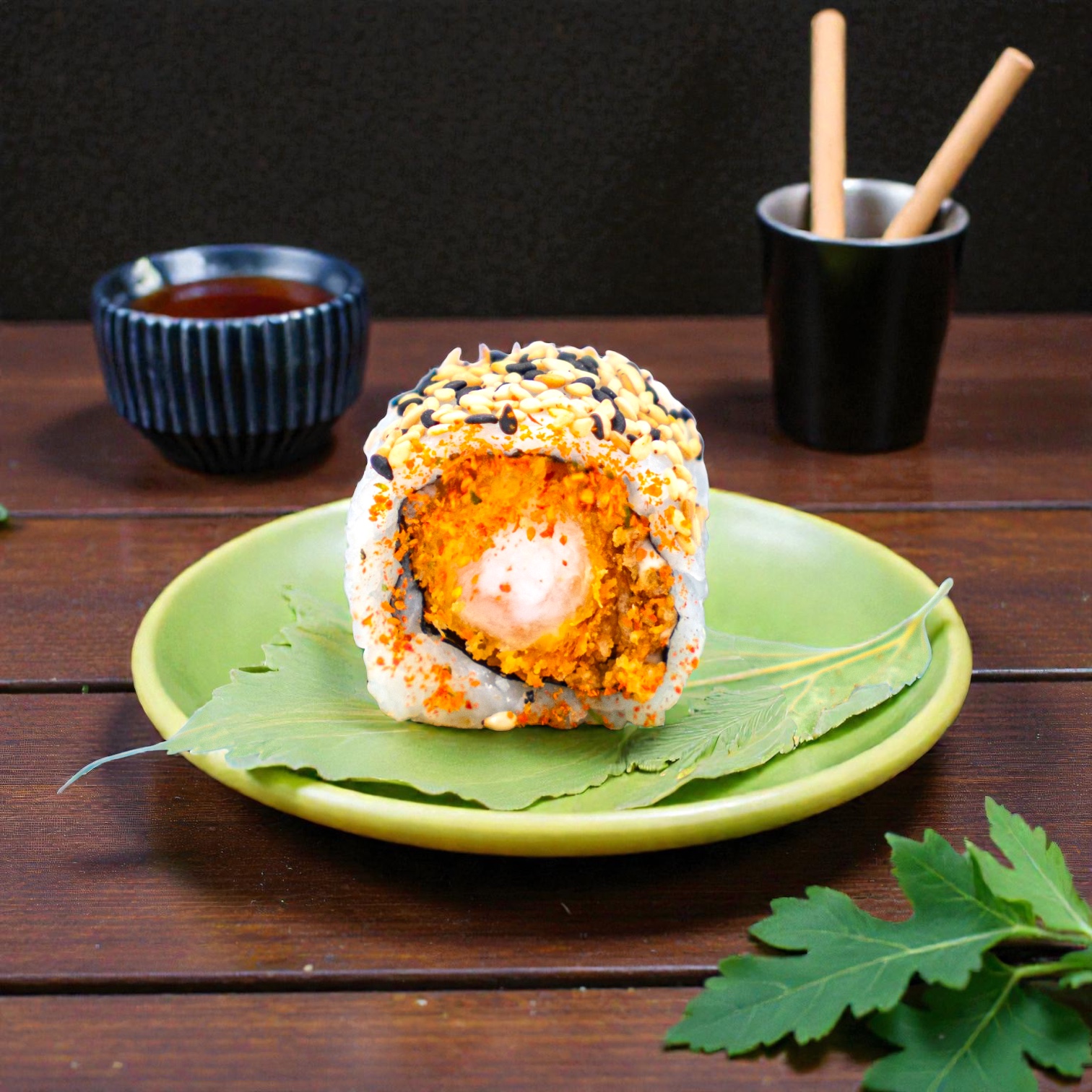 Spicy Gamba Roll